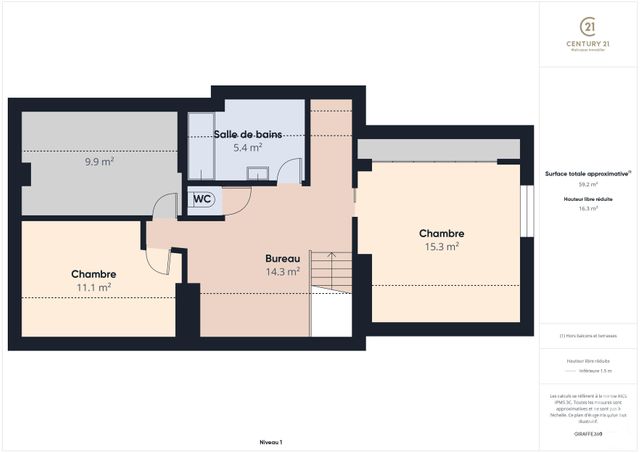 maison à vendre - 5 pièces - 142.19 m2 - CHARTRES - 28 - CENTRE - Century 21 Maitrejean Immobilier