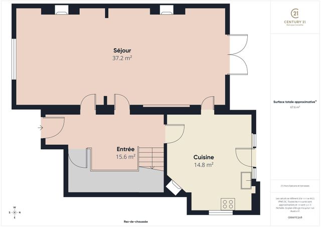 maison à vendre - 7 pièces - 200.0 m2 - CHARTRES - 28 - CENTRE - Century 21 Maitrejean Immobilier