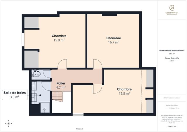 maison à vendre - 7 pièces - 200.0 m2 - CHARTRES - 28 - CENTRE - Century 21 Maitrejean Immobilier