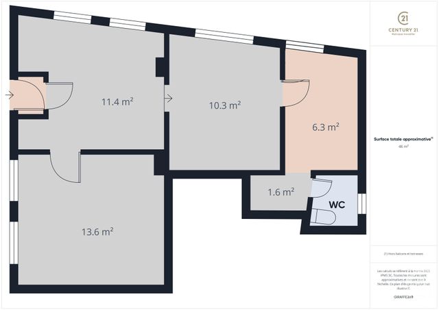 commerce à vendre - 45.0 m2 - CHARTRES - 28 - CENTRE - Century 21 Maitrejean Immobilier